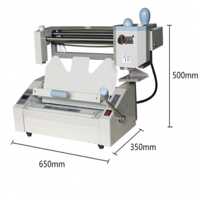 320x280mm PERFECT BINDER HOT GLUE BOOK BINDING MACHINE With Spine